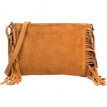 Firenze Artegiani Bandolera Altare Mujer Piel Gamuza