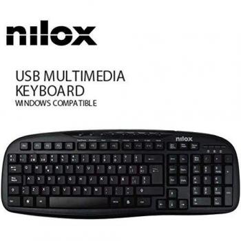 Nilox Keyboard Multimedia USB