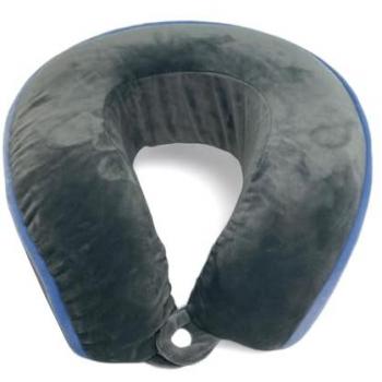 Coshano Almohada de Viaje para Cuello Cervical Oficina Avión Tren Coche (Gris)
