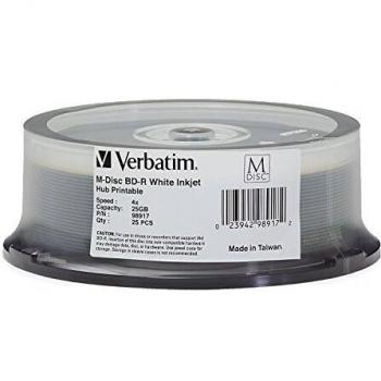 Disco Blu-Ray BD-R 25 GB 25 pz