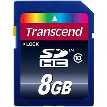 Transcend TS8GSDHC10 memoria flash 8 GB SDHC NAND Classe 10