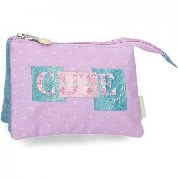 Billetero Enso Cute Girl morado