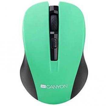 CANYON CNE-CMSW1GR Mouse Ottico 1200DPI Ambidestro Verde