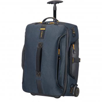 Samsonite Paradiver Light Bolsa de Viaje con Ruedas, S (55Cm-48,5L), Jeans Azul