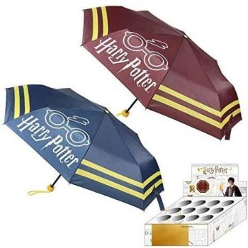 Cerdá Paraguas Plegable Azul Harry Potter, 135269