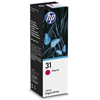 HP 31 1VU27AE Flacone di Inchiostro Termico Originale, da 8.000 Pagine, Compatibile con Stampanti senza Cartucce HP Smart Tank serie 400, 500 e 600, Magenta