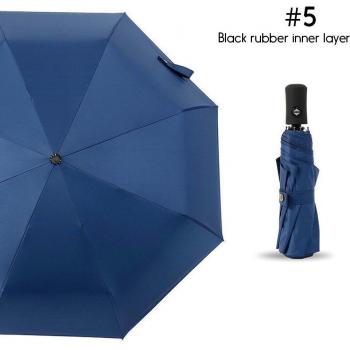 Paraguas impermeable Anti-UV de doble capa 3 plegables