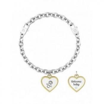 Bracciale KIDULT FAMILIA in acciaio 316L 732007 CUGINA