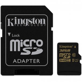 Kingston MicroSD 32GB Class 10 Nero