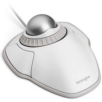 Kensington Trackball Orbit con rotella di scorrimento, bianco