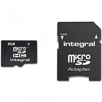 Integral INMSDH8G10-95/90U1 micro SDHC classe 10 UHS-I U3