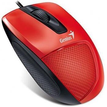 Genius DX-150X Mouse Cablato Nero Rosso