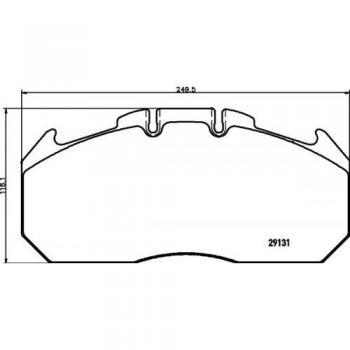 Pastilhas de Freio TEXTAR 2913105