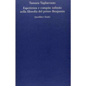 Esperienza e compito infinito nella filosofia del primo Benjamin
