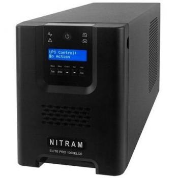 Nitram PR1000ELCD Ondulatore Multipresa Nero