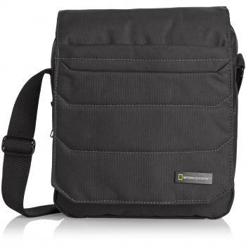 National Geographic Bolso Bandolera, Adultos Unisex, Negro (Negro), Talla Única