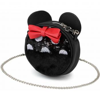 Bolso Redondo Minnie Mouse con Lentejuelas (Pequeño)