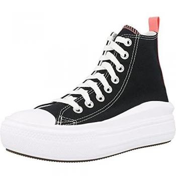 Converse Chuck Taylor All Star Move -Zapatillas Bota Mujer Negro Talla 39