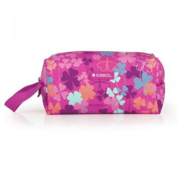 Neceser de viaje Gabol CLOVER 22x9x11 cm – Poliester impermeable