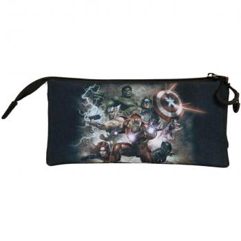 Karactermania Estuche Portatodo Triple 2.0 Los Vengadores Troupe
