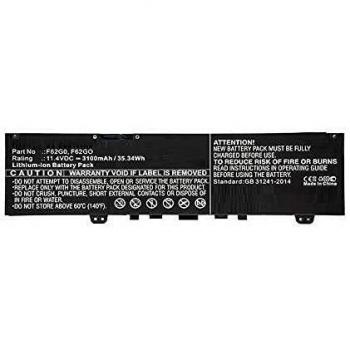 CoreParts Laptop Battery for dell 35Wh Li-Ion 11.4V 3100mAh