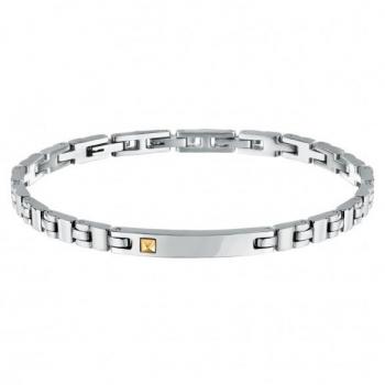 Morellato Pulsera para hombre en Maple, oro amarillo de 18 quilates, Colección Gold