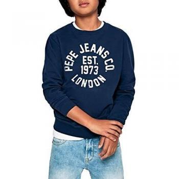 Pepe Jeans Caden Sudadera para Niños, Azul, 2-3 años