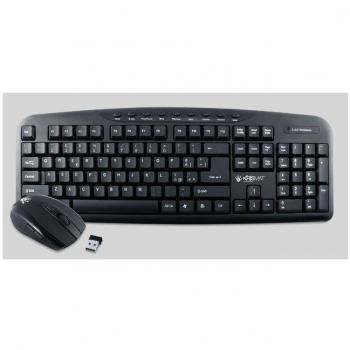 MachPower MKM‑WKIT‑BK Tastiera RF Wireless Nera