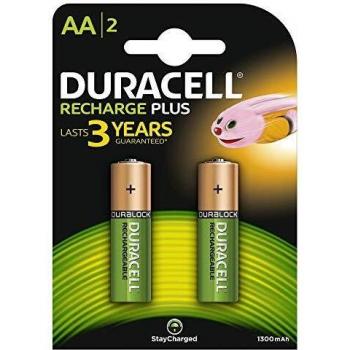 Recarga Duracell 1300 mAh Estilo 2 Unidades HR6