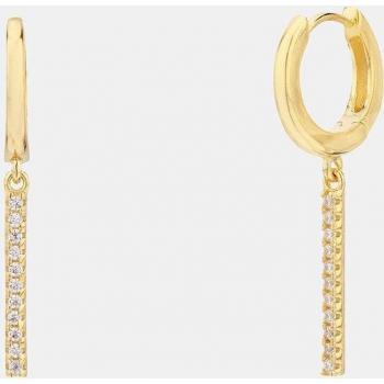 Pendientes de aro Itemporality Dreams de plata y circonitas