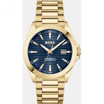Reloj Masculino Boss Strike 1514172 Acero Dorado Elegante