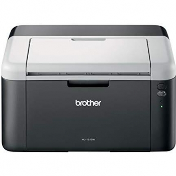 Brother HL-1212W Stampante Laser Monocromatica, Risoluzione 2400 x 600 DPI, Compatta, USB 2.0 e Wi-Fi, toner da 700 pagine incluso