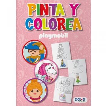 Libro de colorear A4 Playmobil Princess Dohe 51736