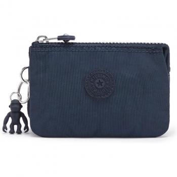 Monedero Kipling Azul Marino con Cremallera para Mujer