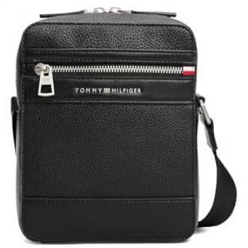 Bandolera Mini Reporter Hombre Negro Tommy Hilfiger