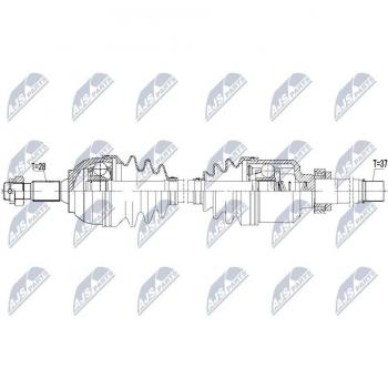 Veio de Transmissão NTY NPW-PE-041