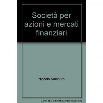 Società Per Azioni E Mercati Finanziari