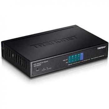 Switch PoE+ Trendnet TPE-TG50ES 5 Porte Nero