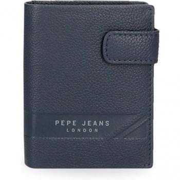 Cartera Pepe Jeans Basingstoke Marino con cierre de clic