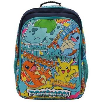 CYP MOCHILA JUVENIL ESCOLAR POKEMON ADAPTABLE URBAN COLORS 42CM DISEÑO 31x42x13 Cms