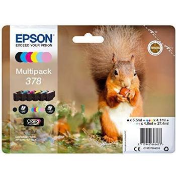 Epson Multipack 378 cartucce d'inchiostro Photo HD BL, 6 colori