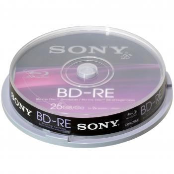 Sony Blu-ray Disc Recordable 25GB Doppia Velocità Confezione da 10