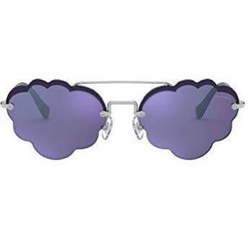Miu Miu Gafas de Sol CLOUD SMU 57U Silver/Violet 58/18/140 para Mujer