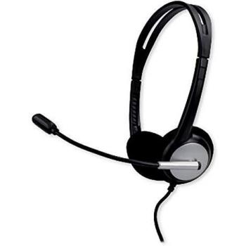 Headphone MCL CSQ-M/USB Cuffia a archetto con cavo per scrivania