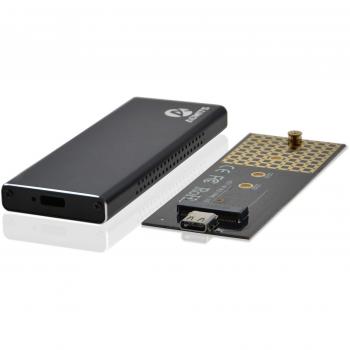 Adattatore USB 3.1 Gen2 10Gbps Tipo C a NVMe M.2 con custodia SSD portatile
