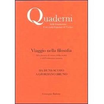 Viaggio nella filosofia. Da Duns Scoto a Giordano Bruno