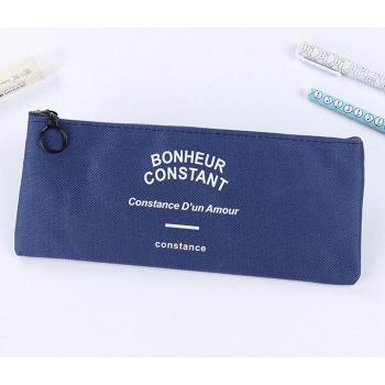 Caja de lápices de lona simple