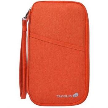 Pasaporte de viaje con organizador de tarjetas