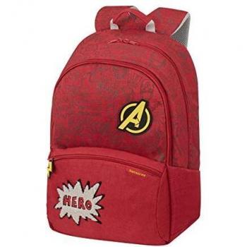 Samsonite Color Funtime Disney Mochila L, 42 cm, 24 L, Rojo (Dibujos de Avengers)