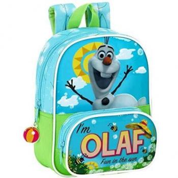 Mochila Infantil Frozen Olaf 18 x 24 cm
